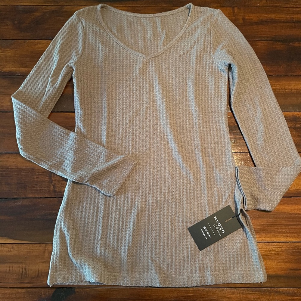 NWT Navi NGVTN Long sleeve Shirt Medium